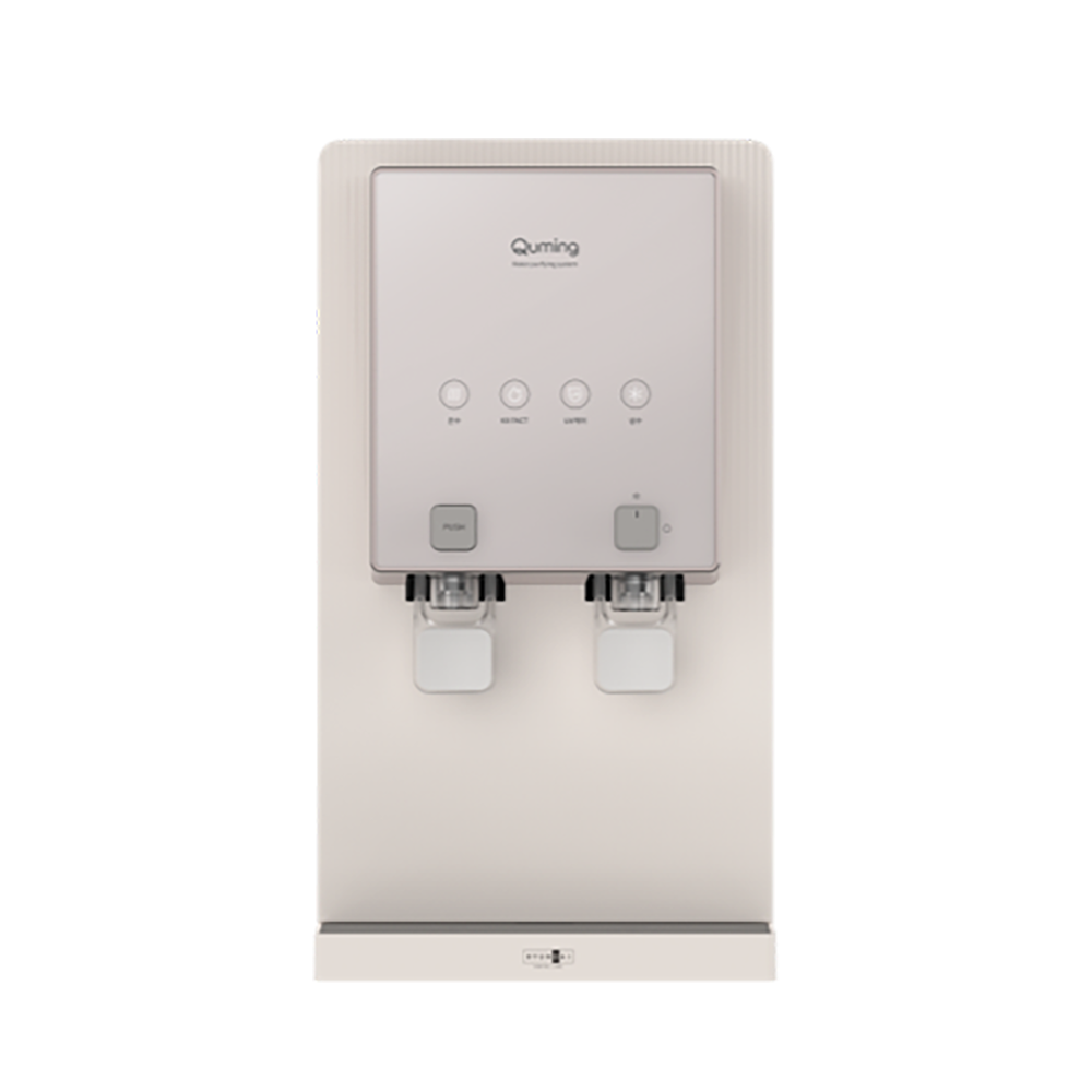 현대큐밍 더퓨어 알파 UV 데스크형 냉온정수기 렌탈 P-A52CE