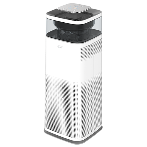 현대큐밍 더케어 타워 프리미엄 항균 공기청정기 렌탈 A-T12DW