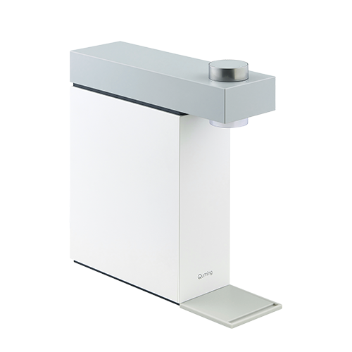 현대큐밍 딜라이트 아이(프로스트 그레이) 무전원정수기 렌탈 HQPM15CG0E