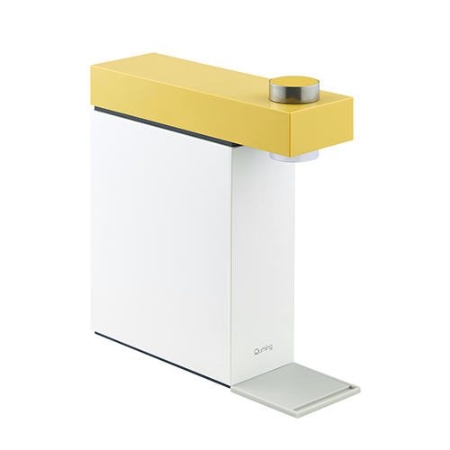 현대큐밍 딜라이트 아이(버터 옐로) 무전원 미니정수기 렌탈 HQPM15CY0E