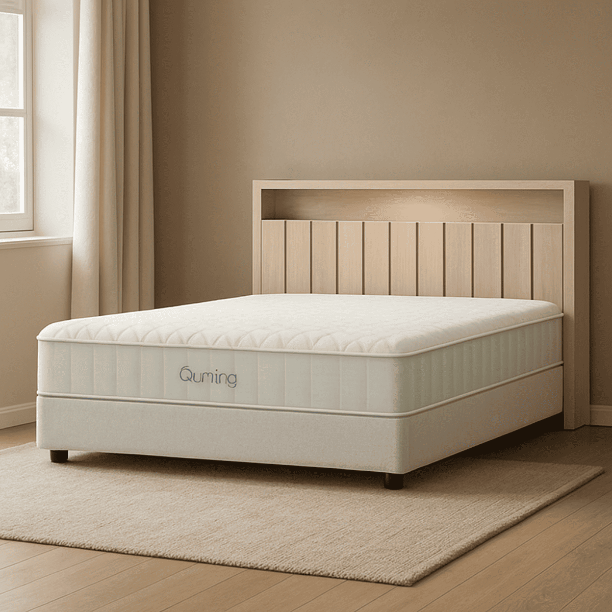 현대큐밍 네스트라 매트리스 노바 + 프레임 포레 K 침대렌탈