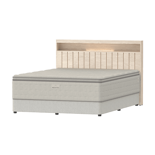 현대큐밍 네스트라 매트리스 럭스+포레프레임 침대렌탈