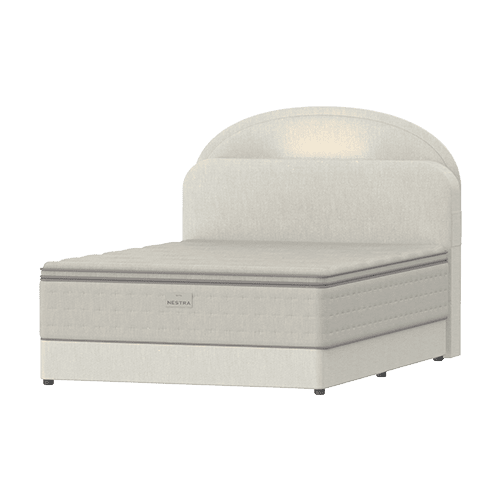 현대큐밍 네스트라 매트리스 럭스+문넷프레임 침대렌탈