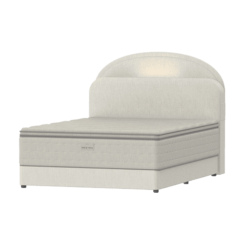 현대큐밍 네스트라 매트리스 럭스+문넷프레임 침대렌탈